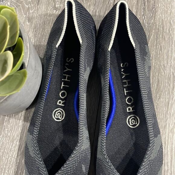 Rothys retired camouflage gray size 7 pointed f… - Picture 4 of 12